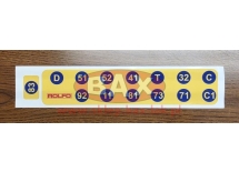 NAKLEJKI ROZDZIELACZA EGO`