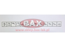 NAKLEJKA HYDRAULIKI APT-M METAGO i METAGOPRO PRZYCZEPA