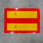 TABLICE OSTRZEGAWCZE PRZYCZEPY - ZESTAW