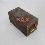 PODPORA 50X50X100 Z TULEJKĄ FI30mm