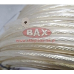 LINA STALOWA OCYNKOWANA Ø=8mm Ø=4mm