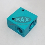 2 DROŻNA OBUDOWA ZAWORU SAE08 IGR 3/8" ALU