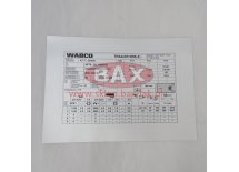 NAKLEJKA WABCO EBS