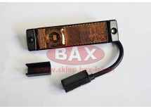 LAMPA OBRYSOWA POMARACZOWA HELLA 24V LED