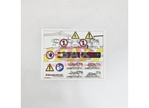 NAKLEJKA INFORMACYJNA ZAŁADUNKU