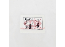 NAKLEJKA INFORMACYJNA