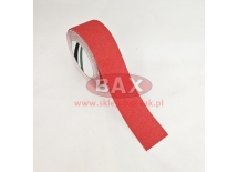 TAŚMA ANTYPOŚLIZGOWA CZERWONA 50MM - ROLKA