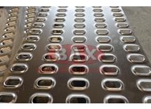 BLACHA ALUMINIOWA WĄSKA 5-OTWORÓW 500X2000x4