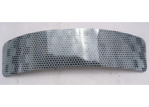 NAKLEJKA ODBLASKOWA KONTUROWA NADKOLA - BIAŁA