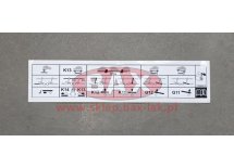 ETYKIETA ROZDZIELACZA R200 N1S