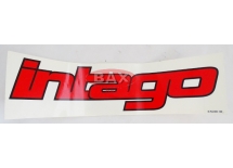 NAKLEJKA INTAGO CZERWONA