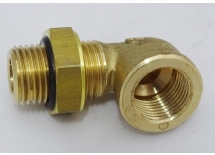 KORPUS KOLANKA 90* GWINT ZEW. M16X1,5 ; GWINT WEW. F16X1,5