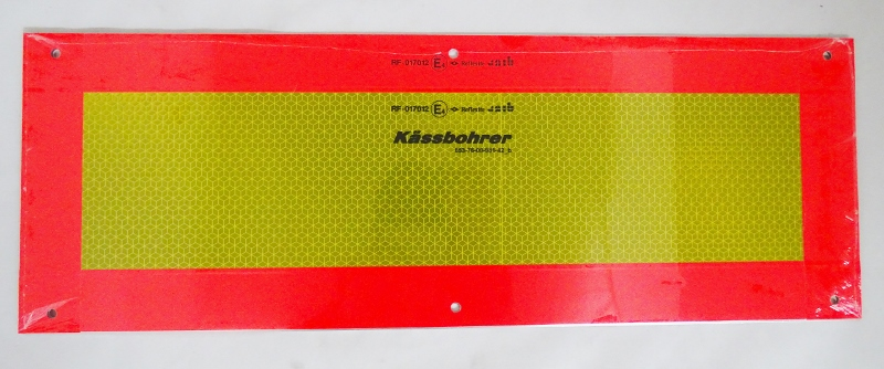 TABLICE OSTRZEGAWCZE PRZYCZEPY - ZESTAW