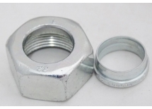 PIERŚCIEŃ ZACIN. L D22 + NAKRĘTKA M30X2 L22