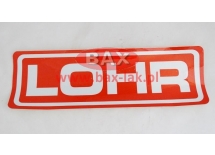 NAKLEJKA LOHR - ODBLASK