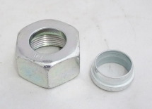 NAKRĘTKA M26X1,5 L18 + PIERŚCIEŃ ZACIN. L  D18