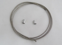 LINKA RĄCZKI SIODŁA, INOX