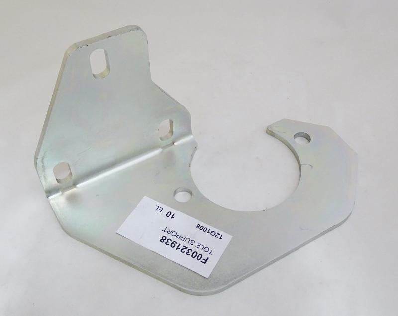 BLACHA MONTAŻOWA SILNIKA HYDRAULICZNEGO LEWA - PRZYCZEPA