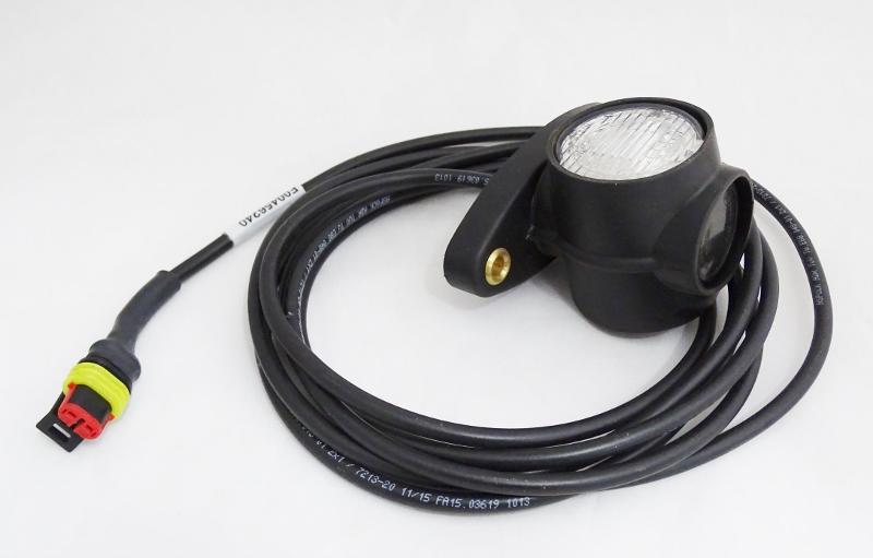 LAMPA OBRYSOWA R/B Z PRZEWODEM 3m