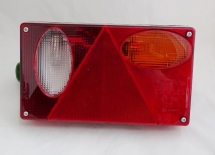 LAMPA TYLNA PRAWA Z PRZEWODEM 150MM, LED