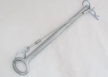 BOLEC ZABEZPIECZAJĄCY NADKOLE 19,5" Z LINKĄ