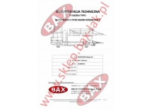 DOKUMENTACJA UDT ZABUDOWY MARKI GROENEWOLD NR XL9VSCAAL02109595