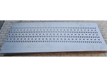 BLACHA STALOWA ŚREDNIA 7-OTWORÓW 3X1000X3000