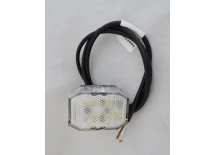 LAMPA Flexipoint LED biało-czerwony 0,5m open