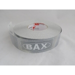 TAŚMA KONTUROWA ODBLASKOWA BIAŁA 50mm - LOGO BAX