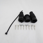 KONEKTOR 8-PIN BAJONET CZARNY - WTYCZKA