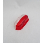 KLOSZ LAMPA JASA- BIALO-CZERWONY